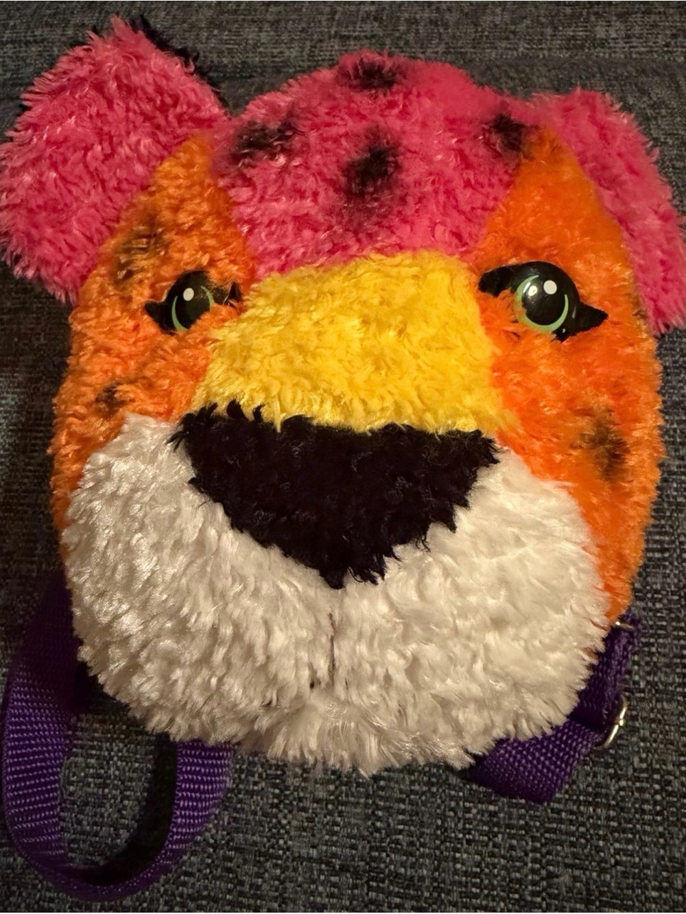 Lisa Frank Mini Backpack – Super Cute Plush Leopard vintage (NEW – No Tags) Y2K